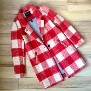 Scotch & Soda Wool Blend Boucle Winter Coat